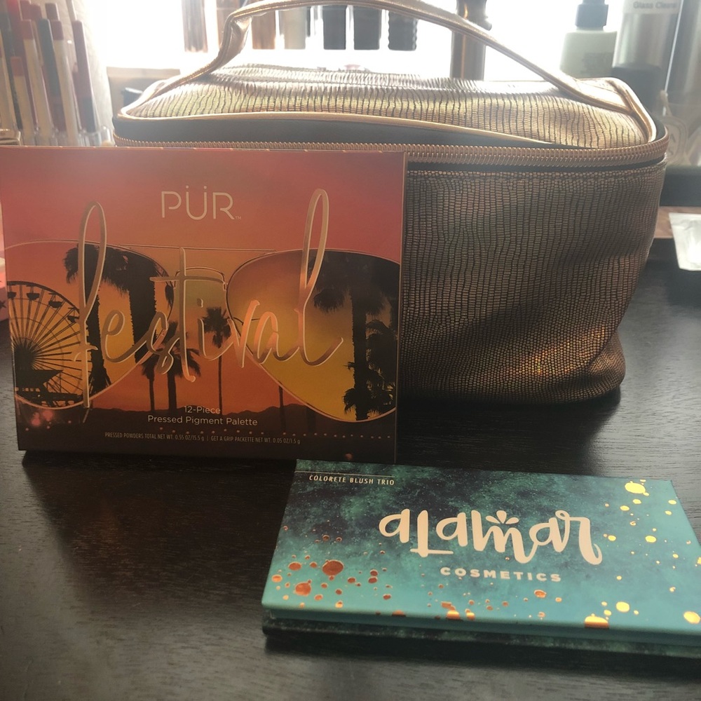 PUR and Alamar Cosmetics Palette Bundle